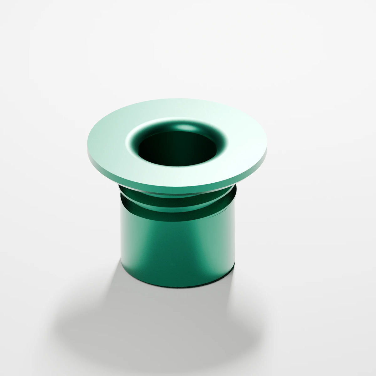 14mm M Series Carb Adapter — Emerald, opposite view
