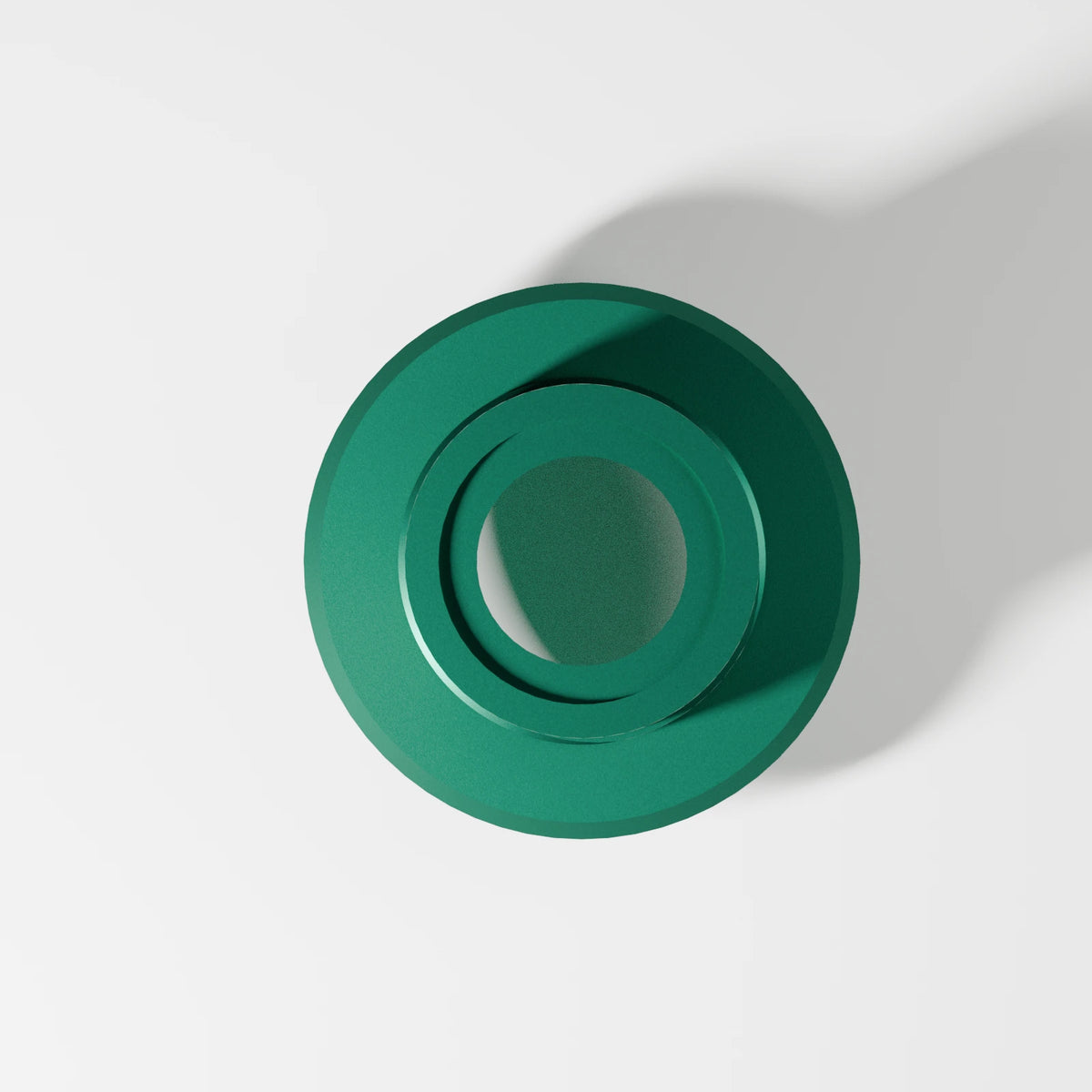 14mm M Series Carb Adapter — Emerald, underside view