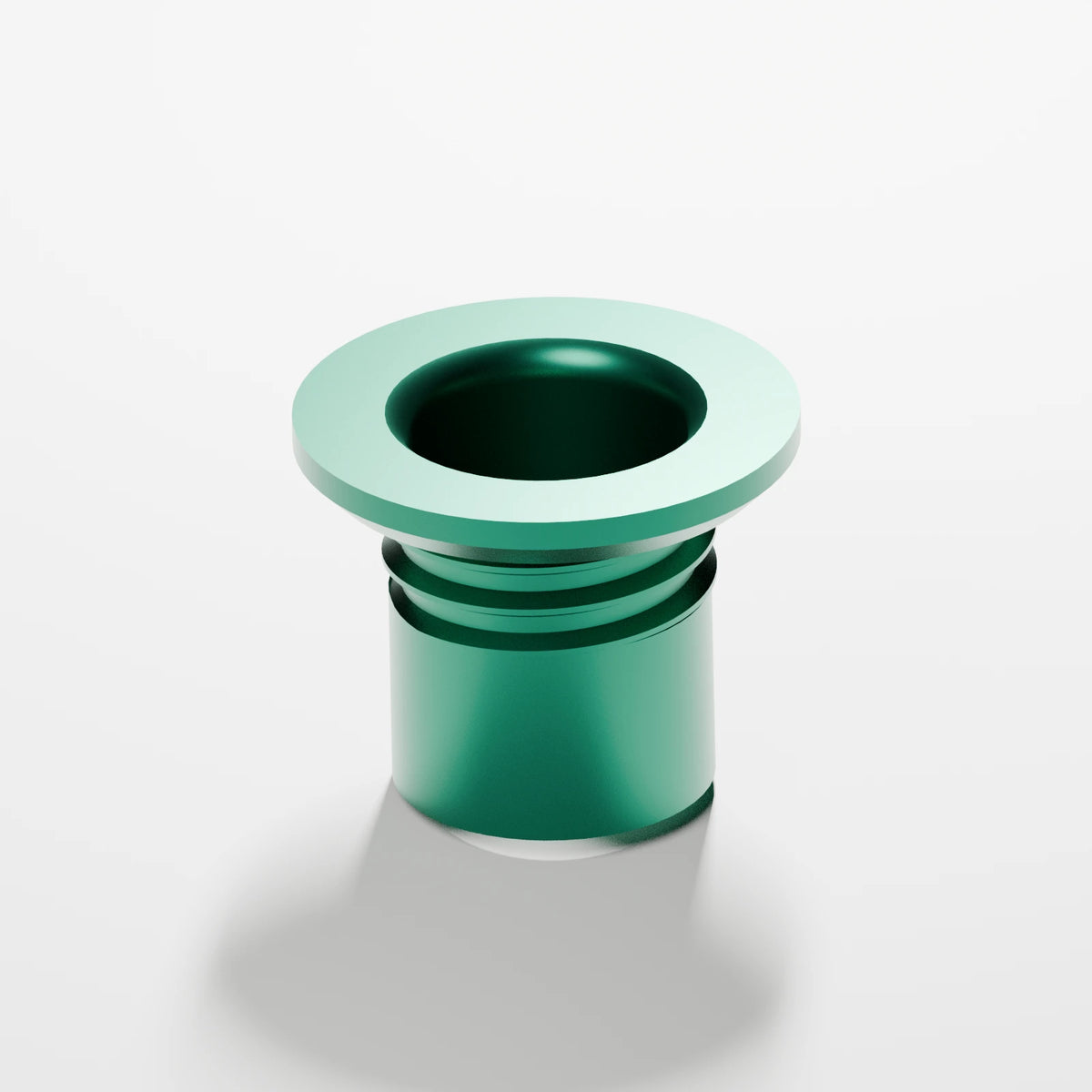 18mm M Series Carb Adapter — Emerald, opposite view