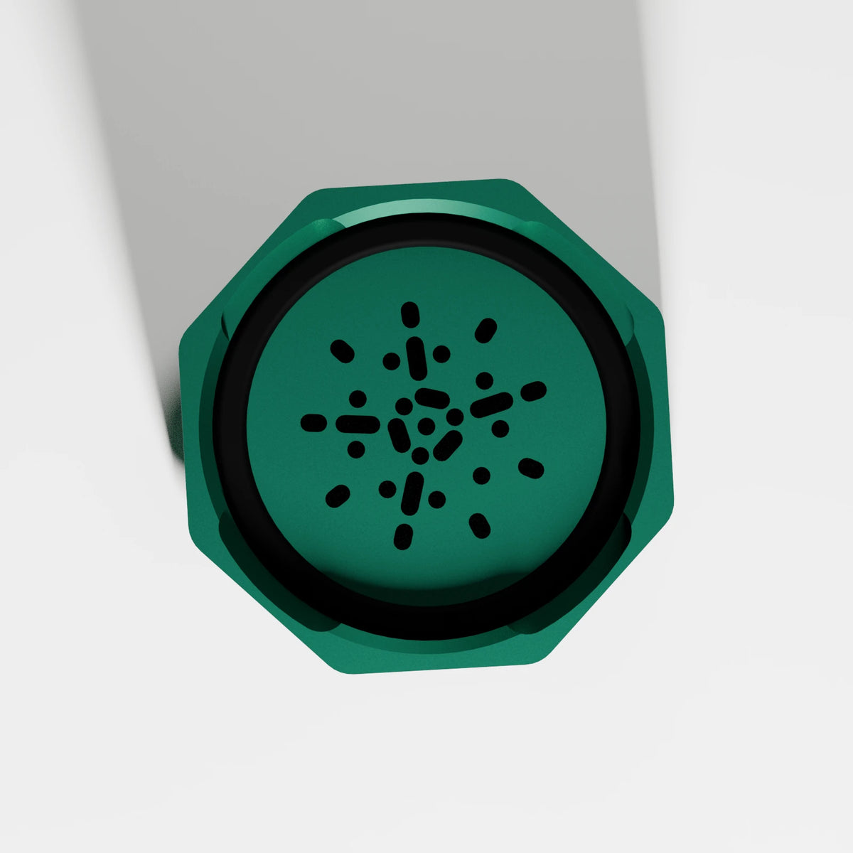 M2/M3 Large Chamber — Emerald, underside view