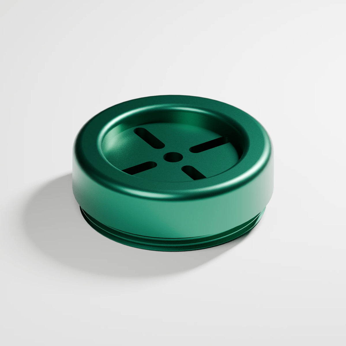 M1 Internal Chamber Cap — Emerald, opposite view