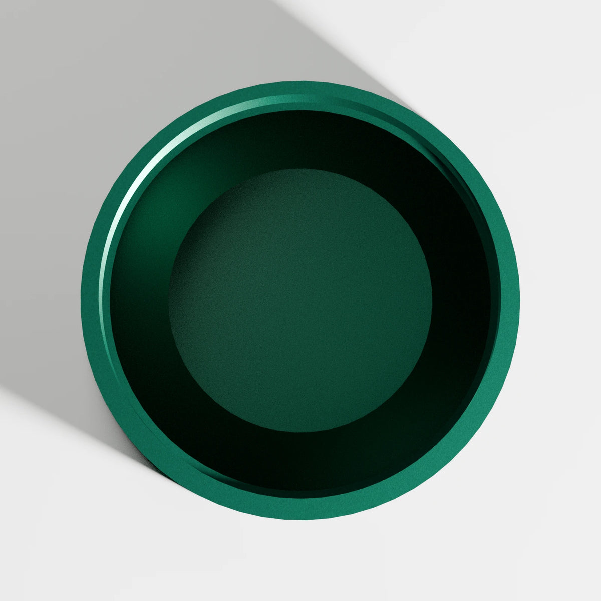 M1 Internal Chamber — Emerald, underside view