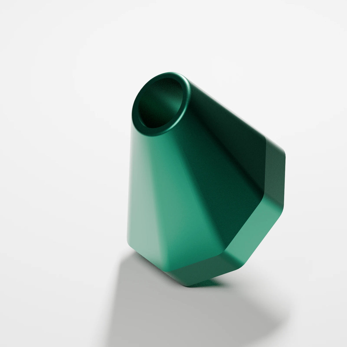 M1 Mouth Piece — Emerald, opposite view