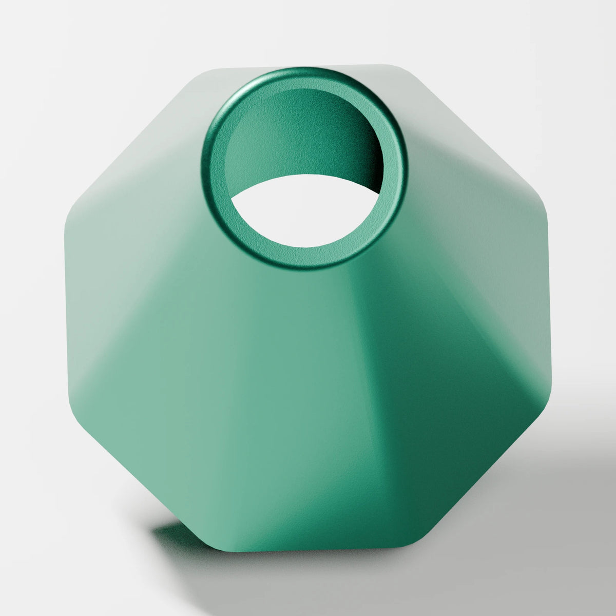M1 Mouth Piece — Emerald, top view
