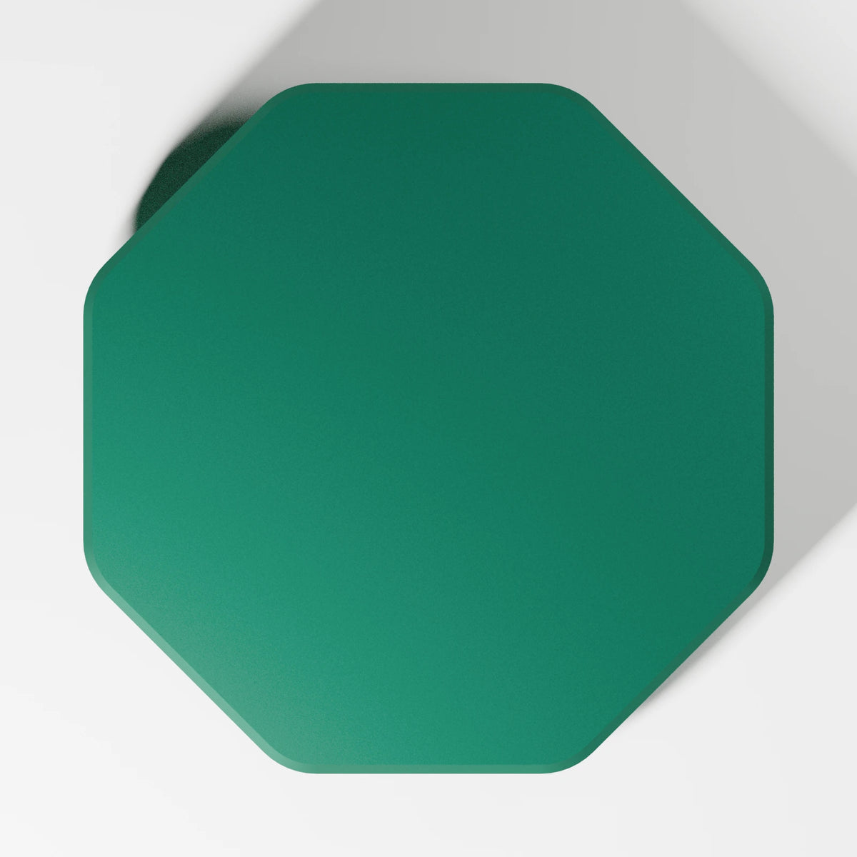 M2 Base Plate — Emerald, underside view