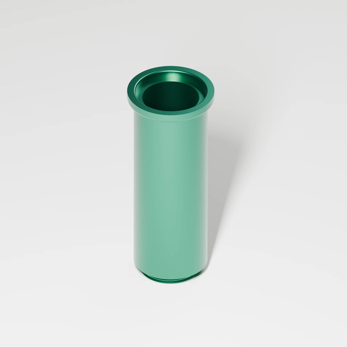 M2/M3 Downstem — Emerald, three quarter view