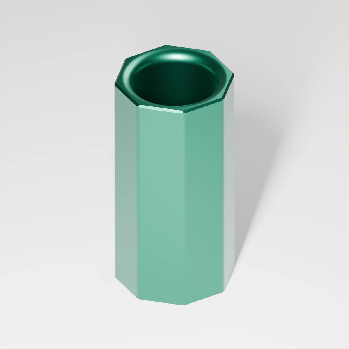 M2/M3 XL Mouthpiece — Emerald, three quarter view