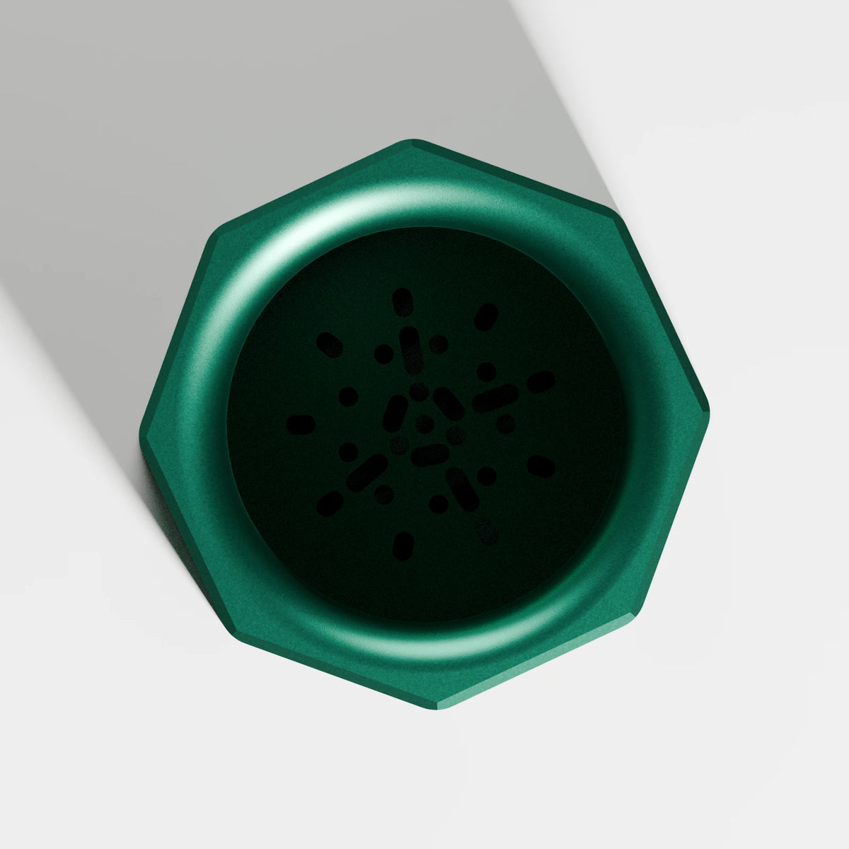 M2/M3 XL Mouthpiece — Emerald, top view