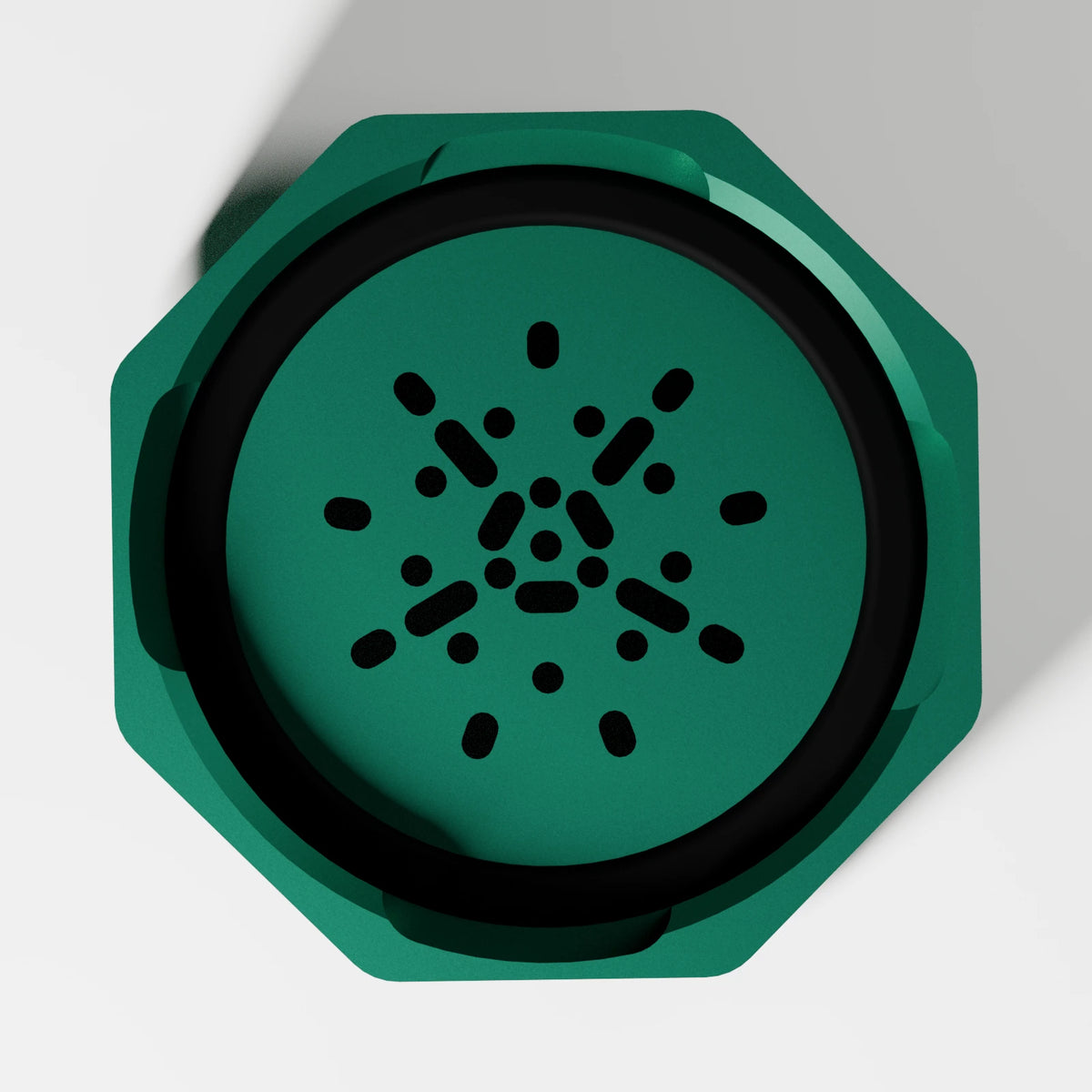 M2/M3 Medium Chamber — Emerald, underside view