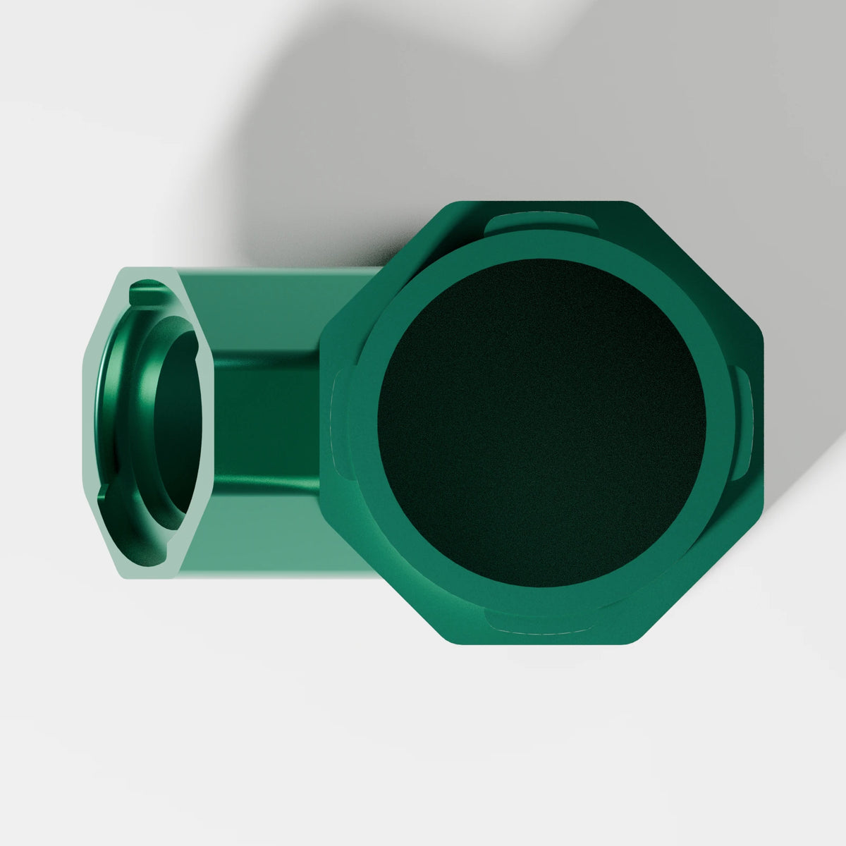 M2 Water Chamber — Emerald, top view