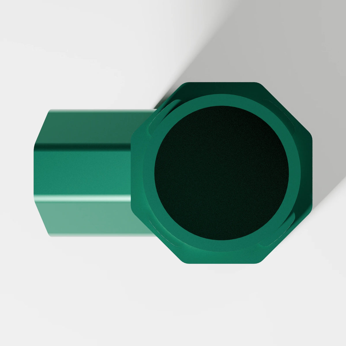 M2 Water Chamber — Emerald, underside view