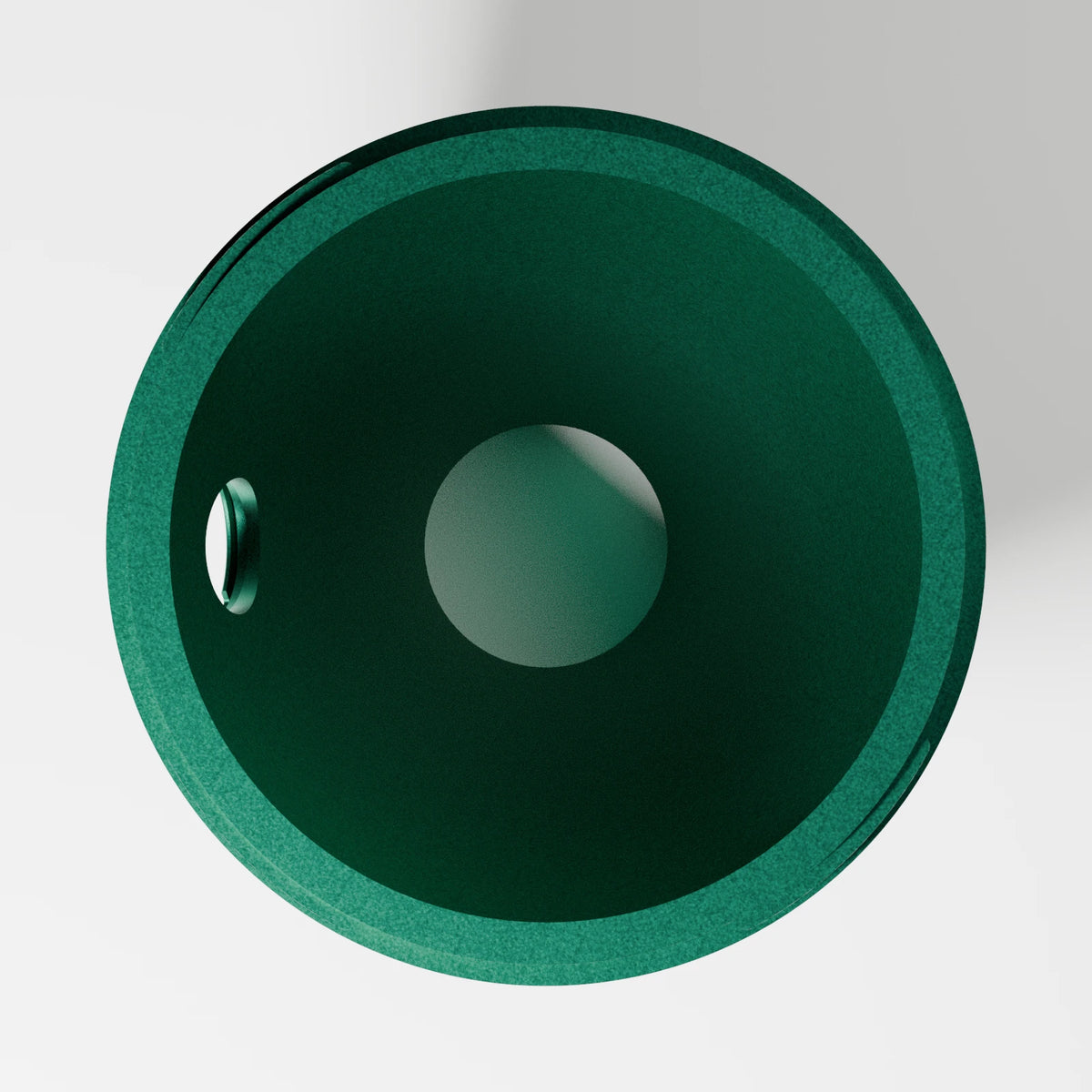 M3 Water Chamber — Emerald, underside view