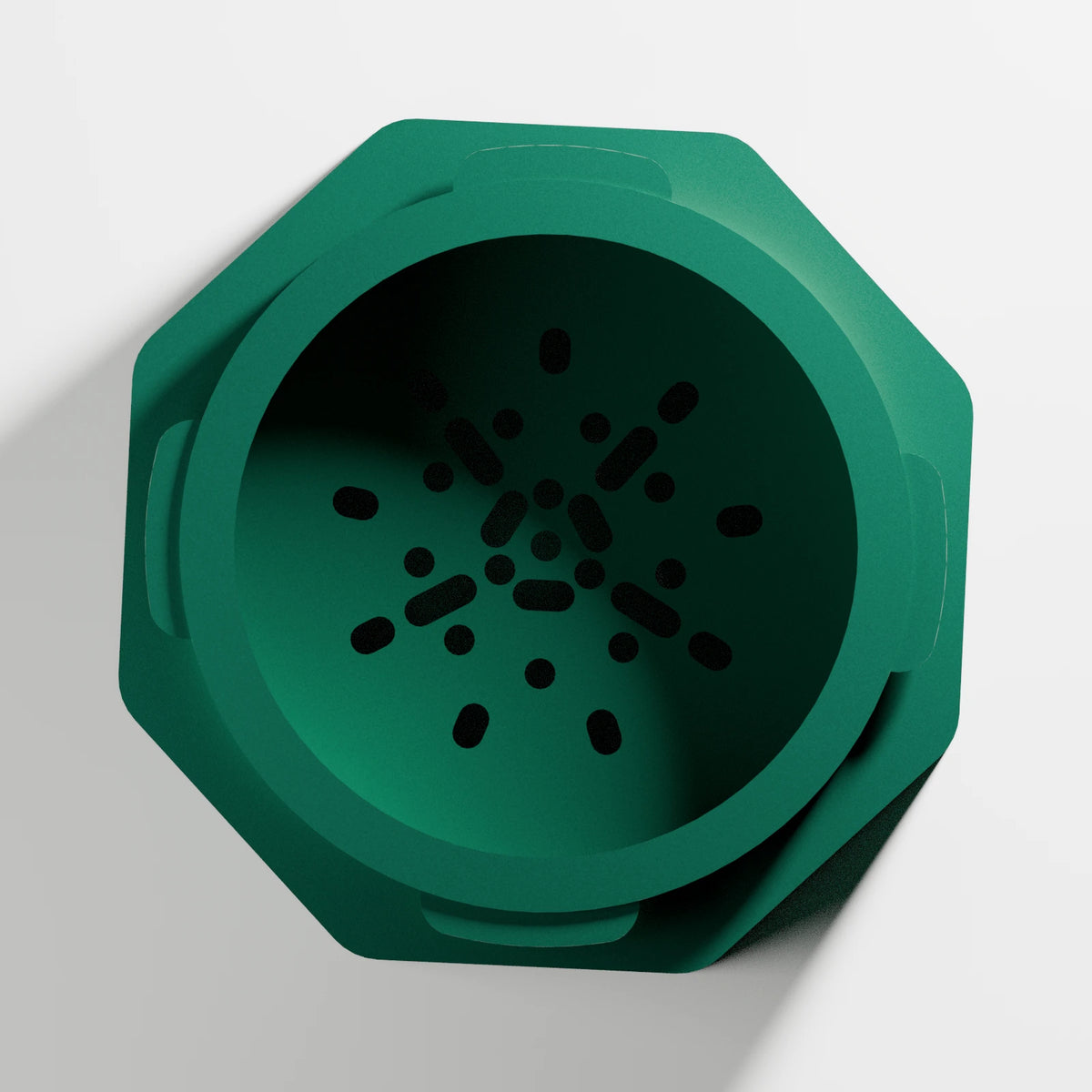 M2/M3 Small Chamber — Emerald, top view