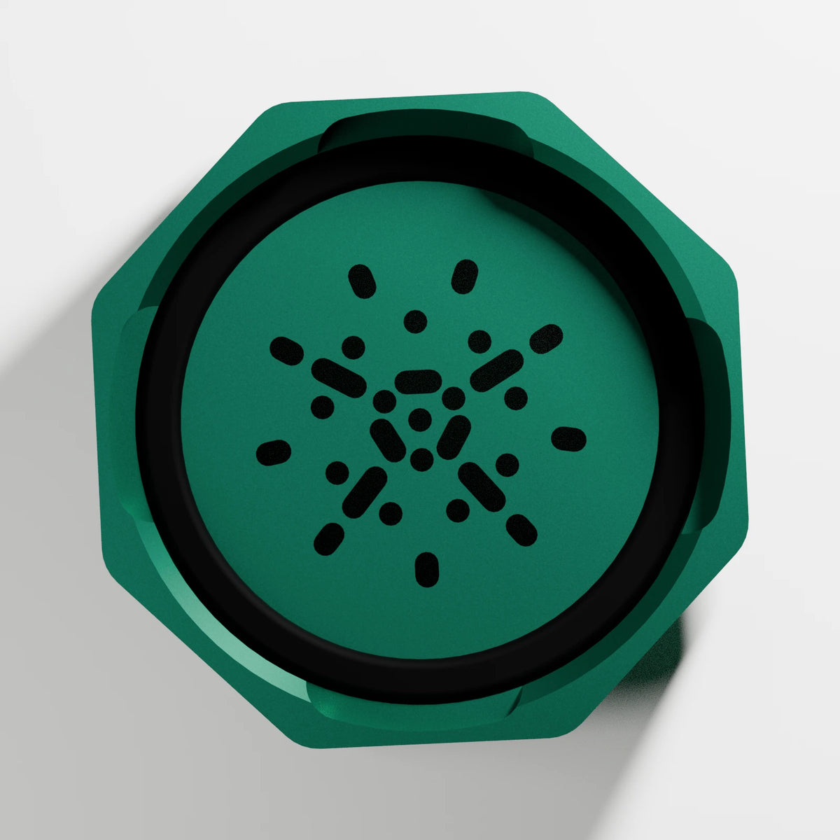 M2/M3 Small Chamber — Emerald, underside view