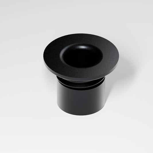 14mm M Series Carb Adapter — Obsidian, three quarter view