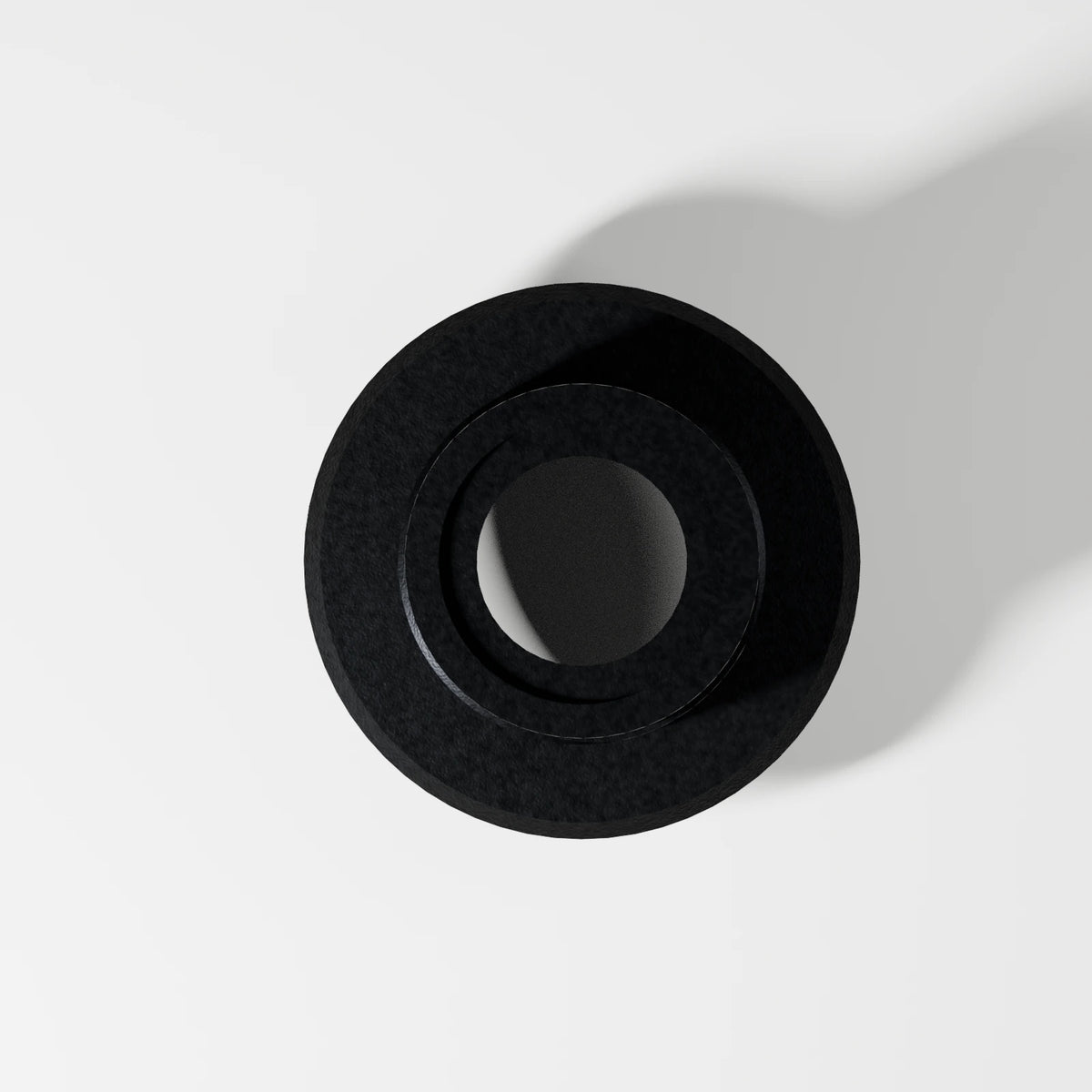 14mm M Series Carb Adapter — Obsidian, underside view