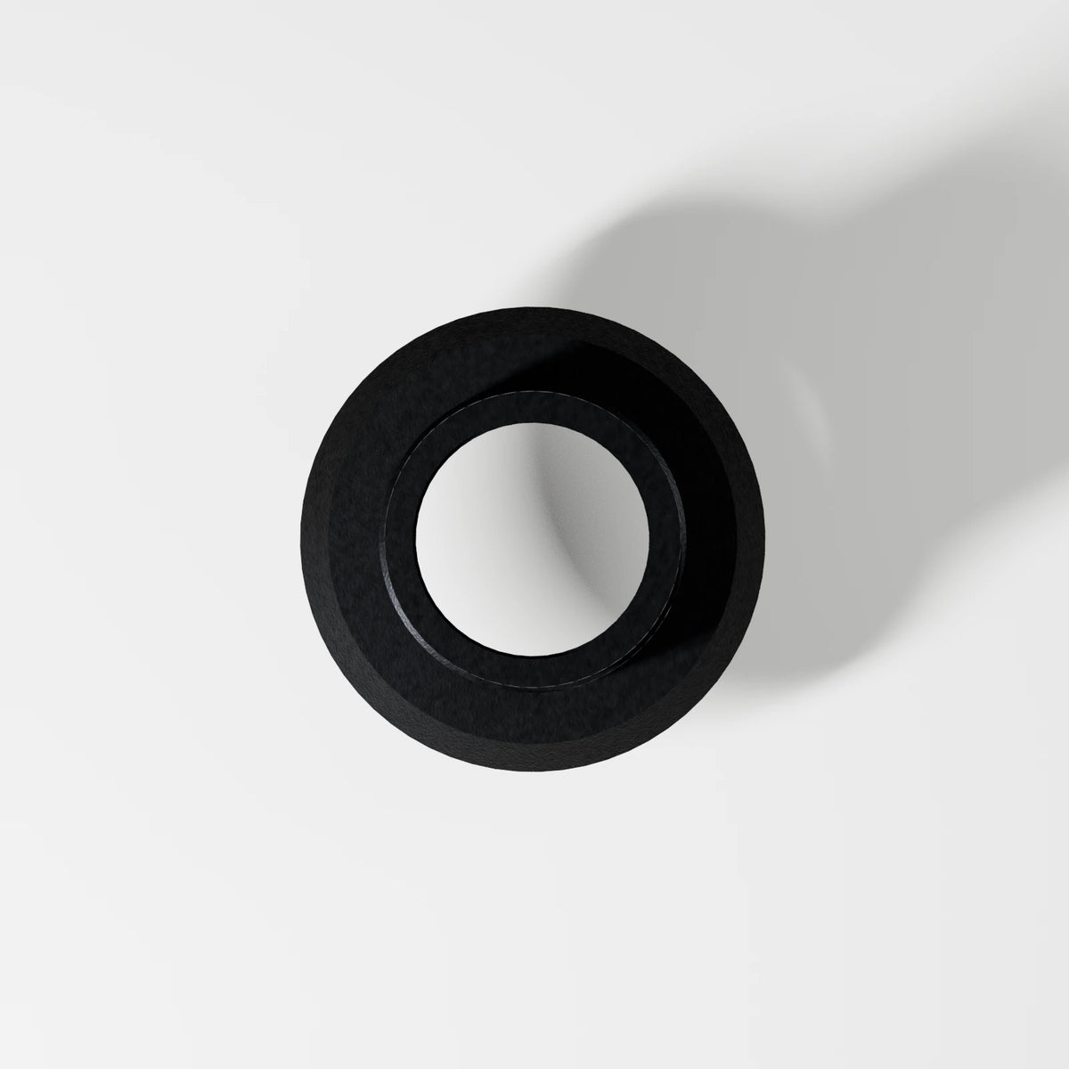 18mm M Series Carb Adapter — Obsidian, underside view