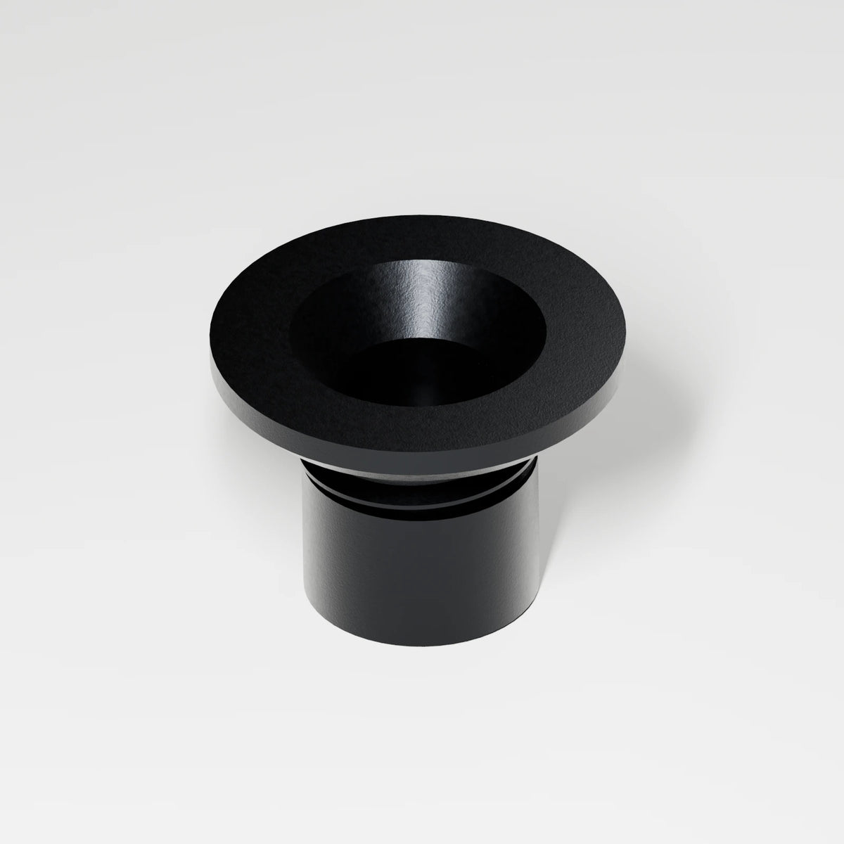 M Series Carb Bowl Piece — Obsidian, three quarter view