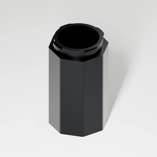 M2/M3 Large Chamber — Obsidian, three quarter view