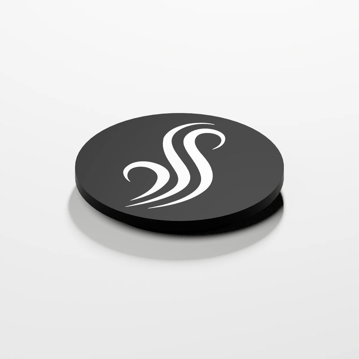 M1 Bowl Cap — Fixed black silicone, opposite view