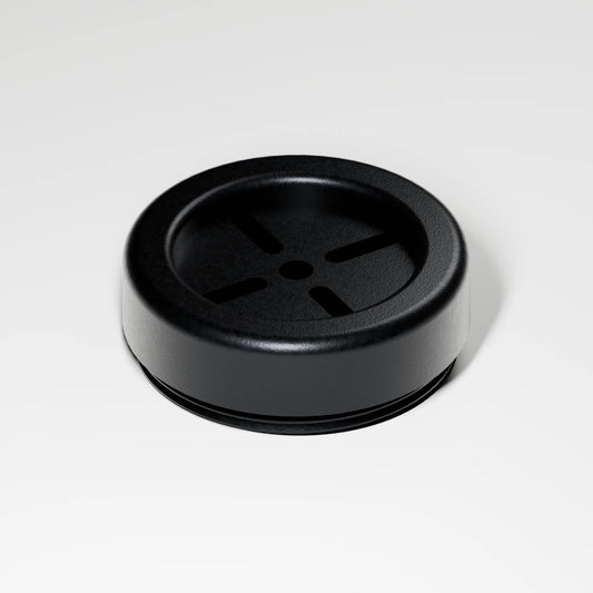M1 Internal Chamber Cap — Obsidian, three quarter view