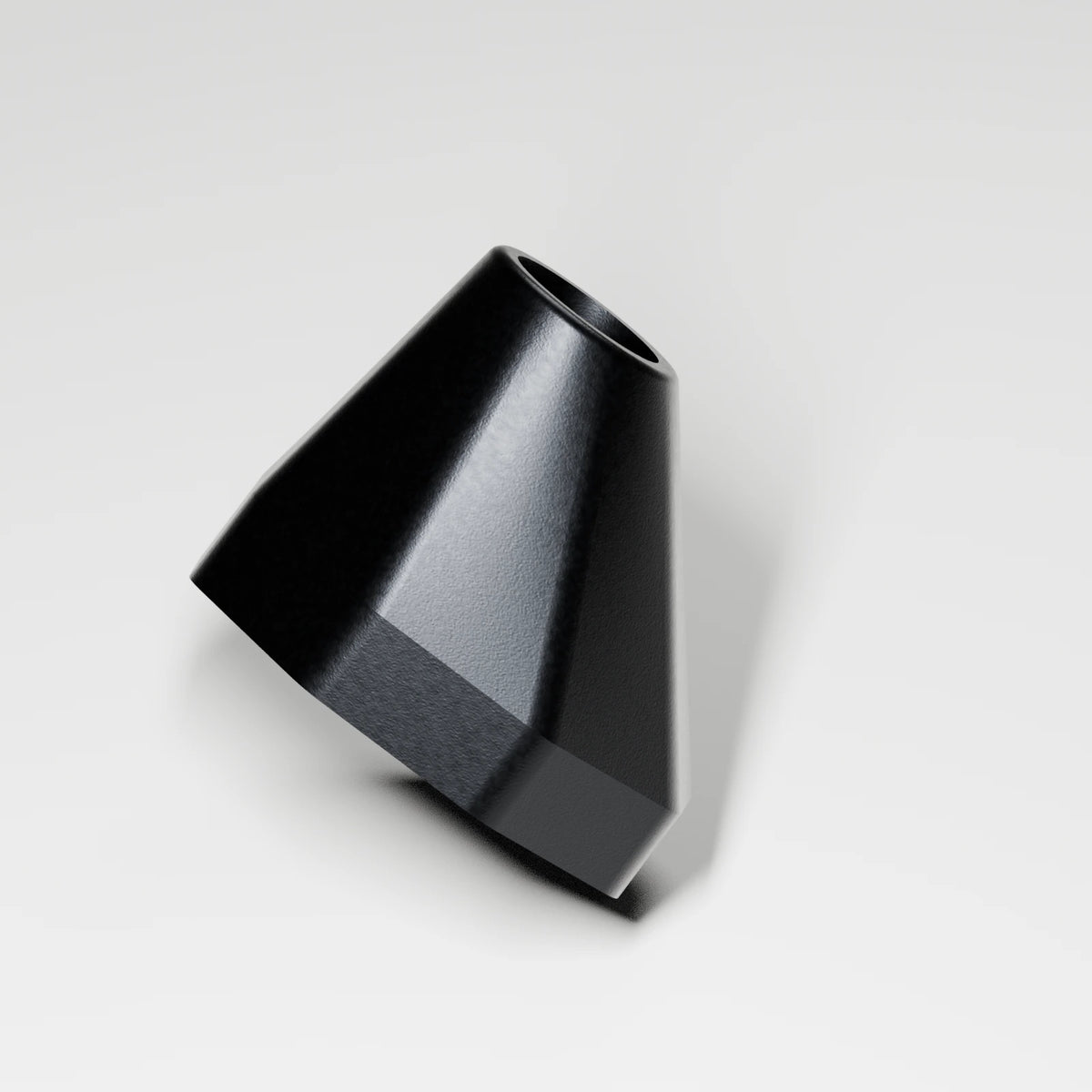 M1 Mouth Piece — Obsidian, three quarter view