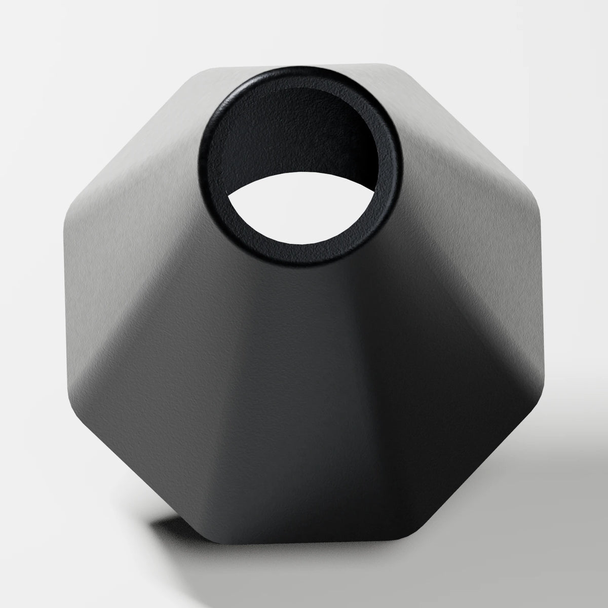 M1 Mouth Piece — Obsidian, top view