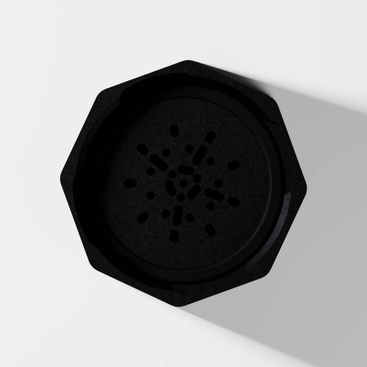 M2/M3 XL Mouthpiece — Obsidian, underside view