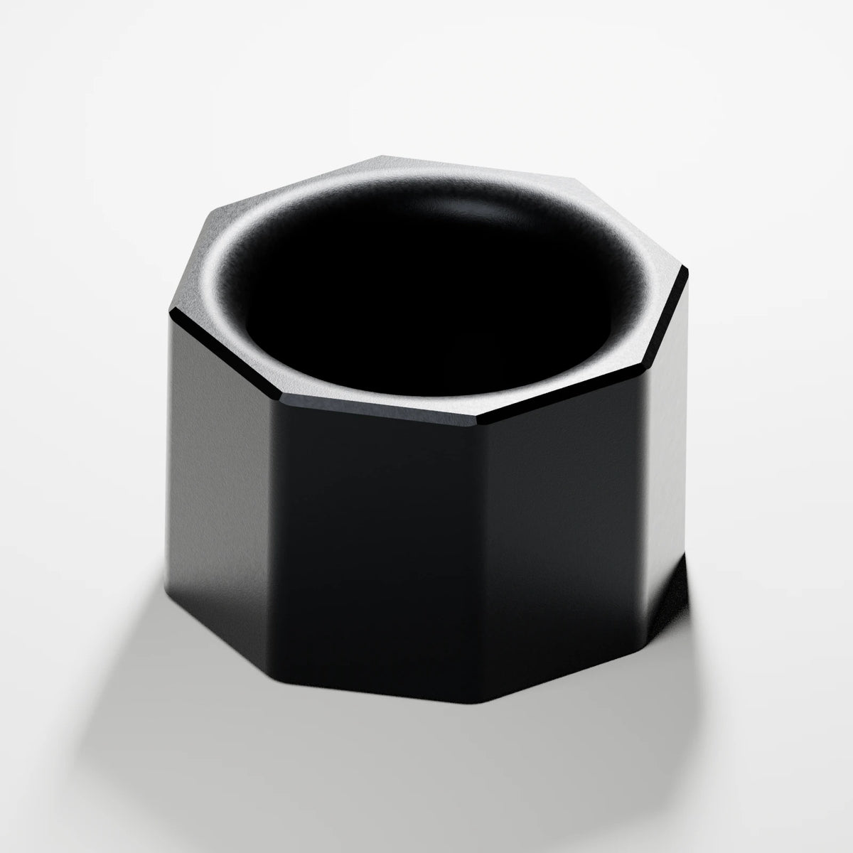 M2/M3 Mouthpiece — Obsidian, opposite view