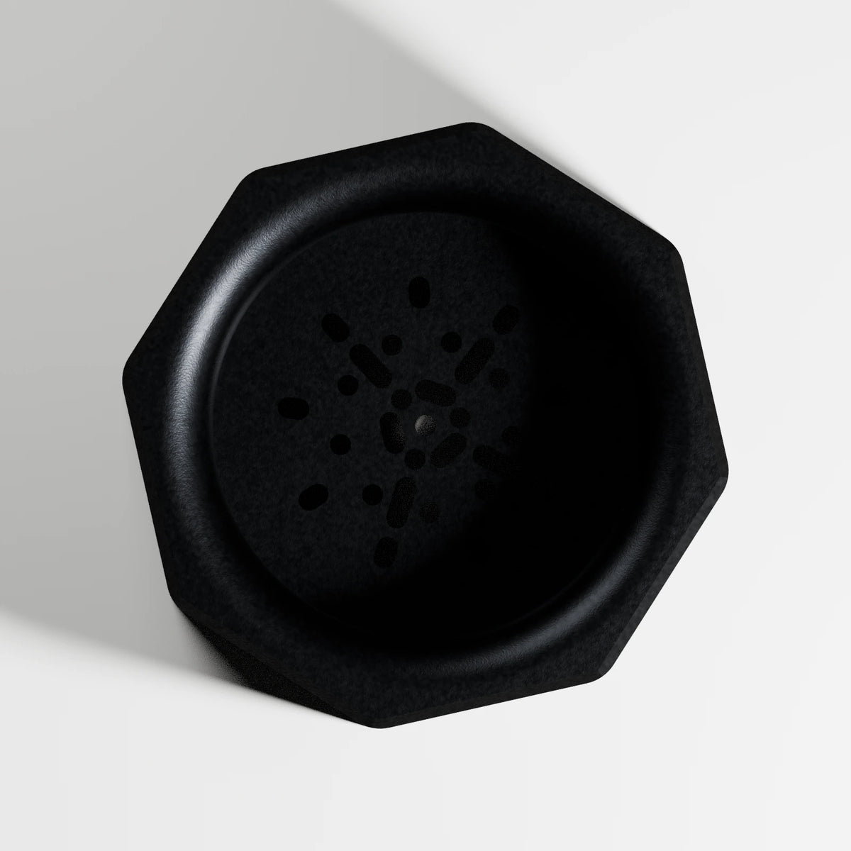 M2/M3 Mouthpiece — Obsidian, top view