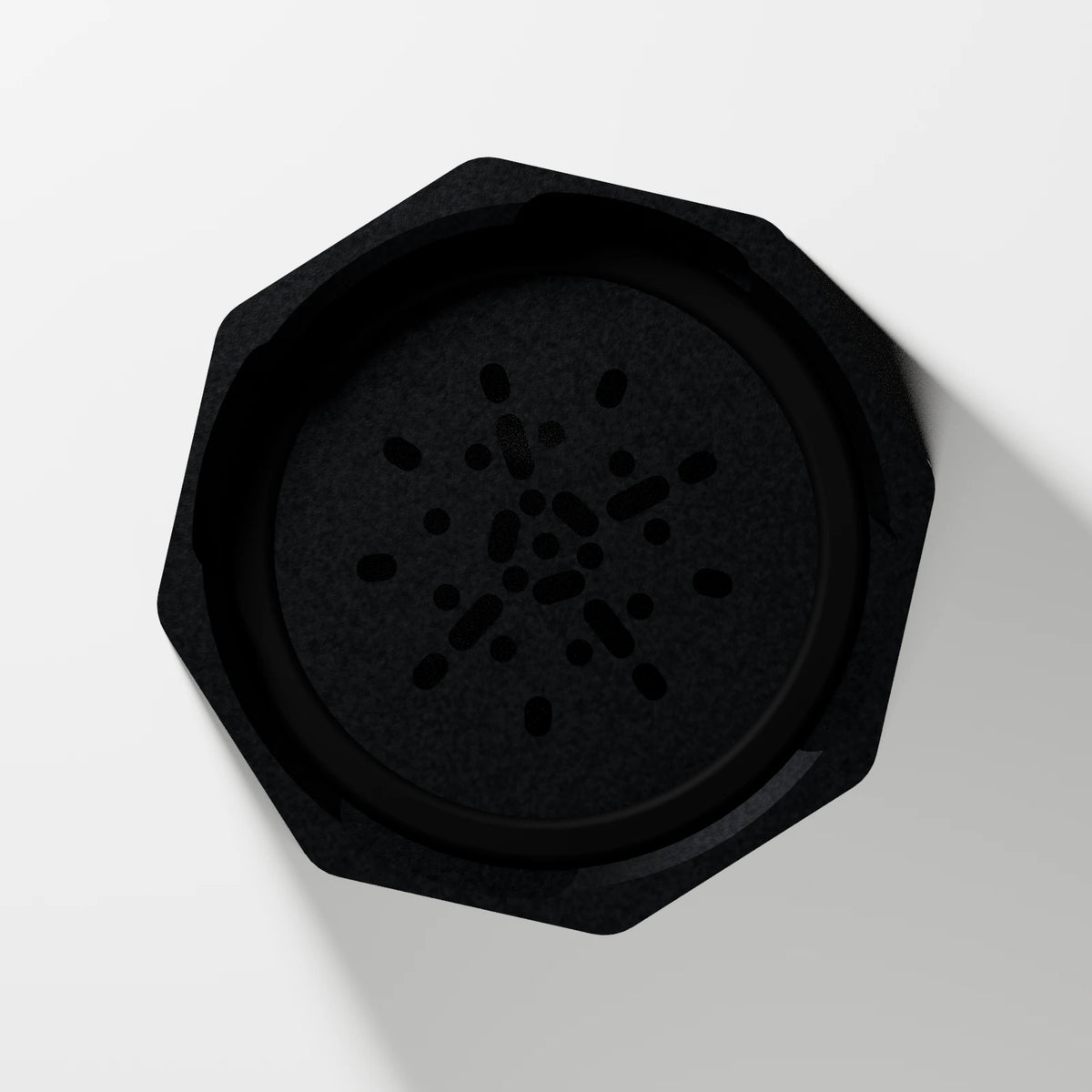 M2/M3 Mouthpiece — Obsidian, underside view
