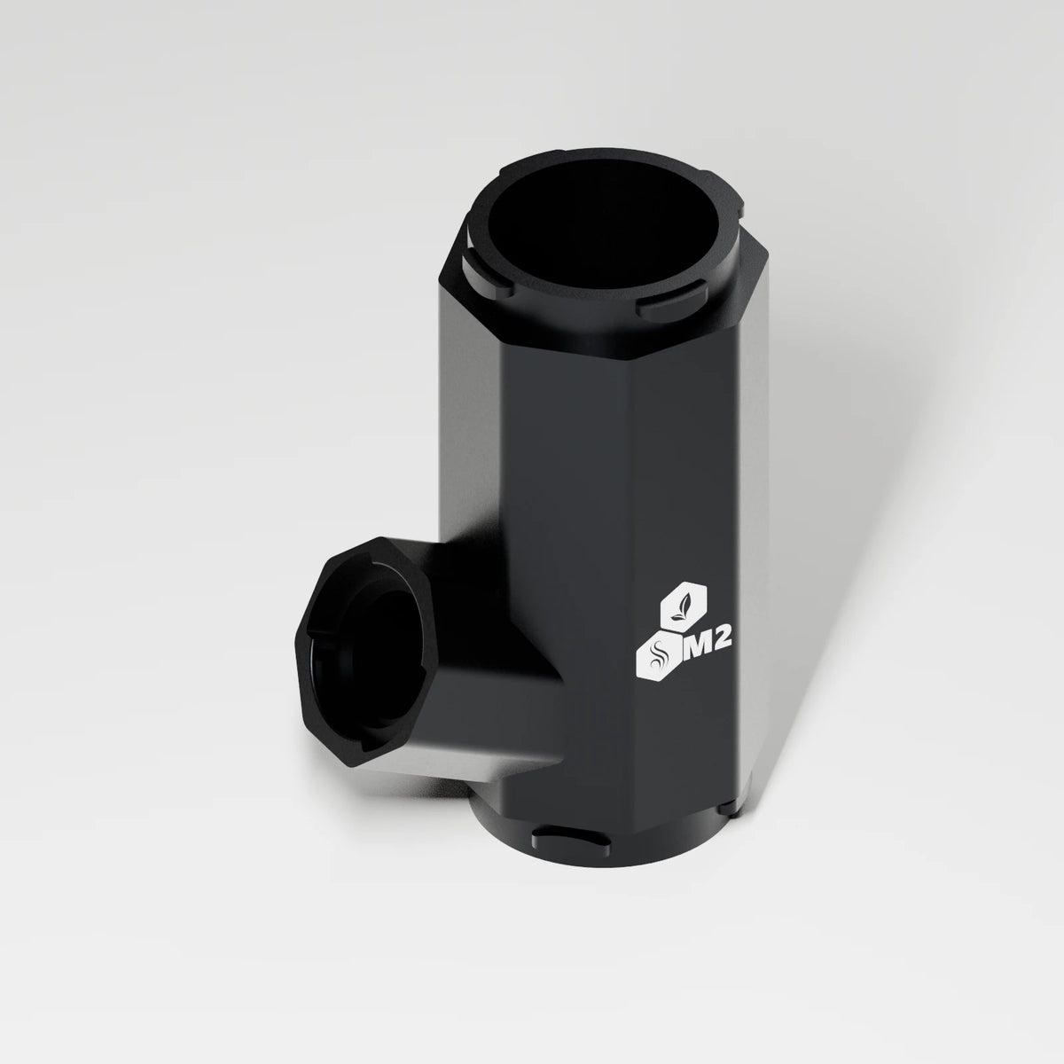 M2 Water Chamber — Obsidian, three quarter view