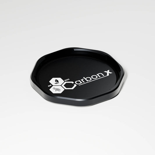 M3 Base Plate — Obsidian, three quarter view