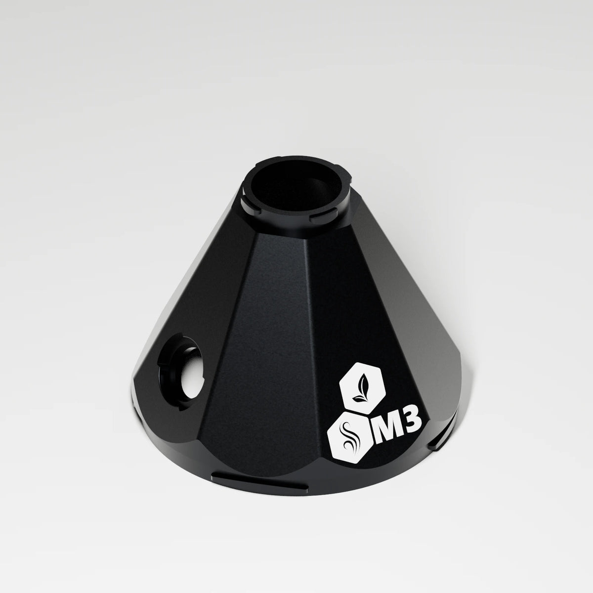 M3 Water Chamber — Obsidian, three quarter view