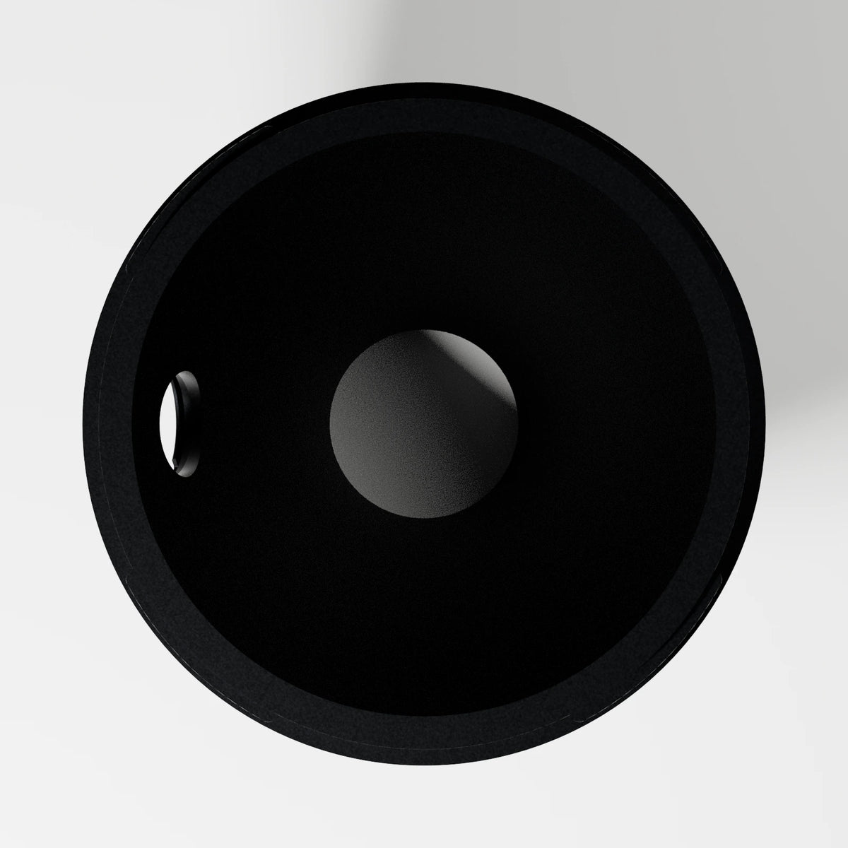 M3 Water Chamber — Obsidian, underside view