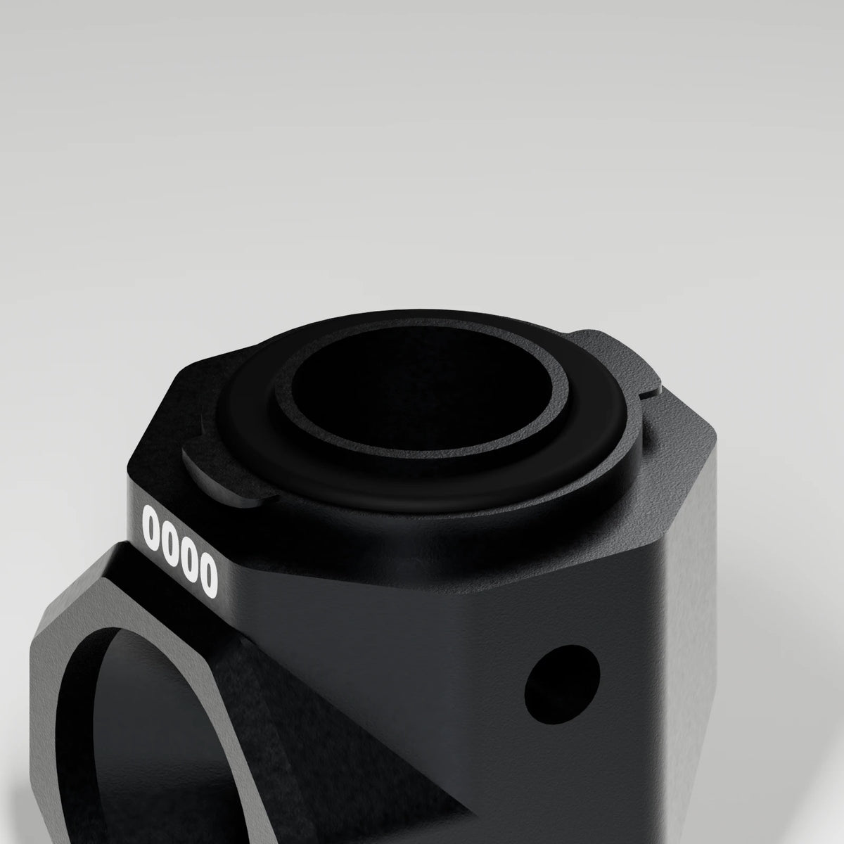 Small O-Ring (Pack of 3) — Fixed black silicone, installed view