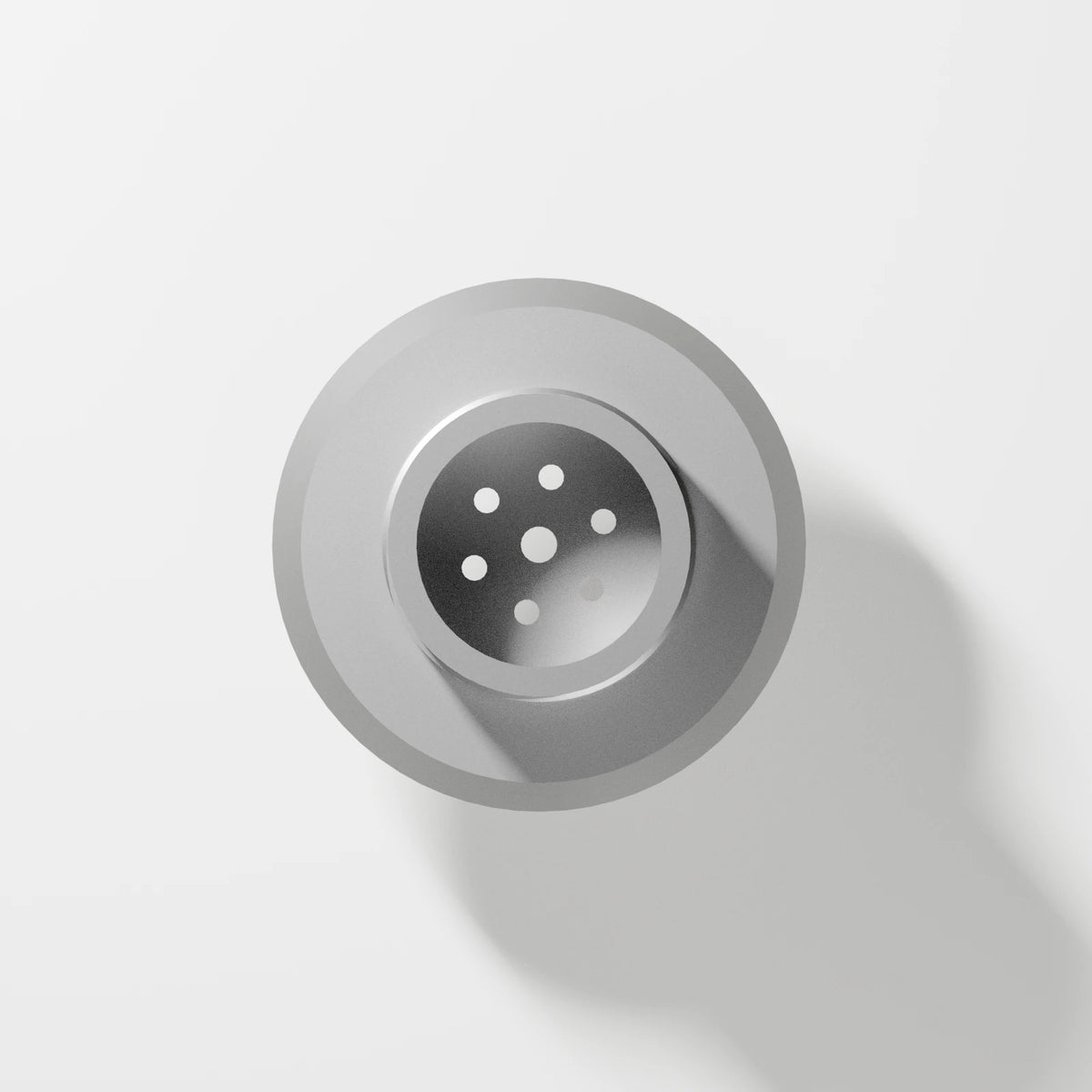 M Series Carb Bowl Piece — Platinum, underside view