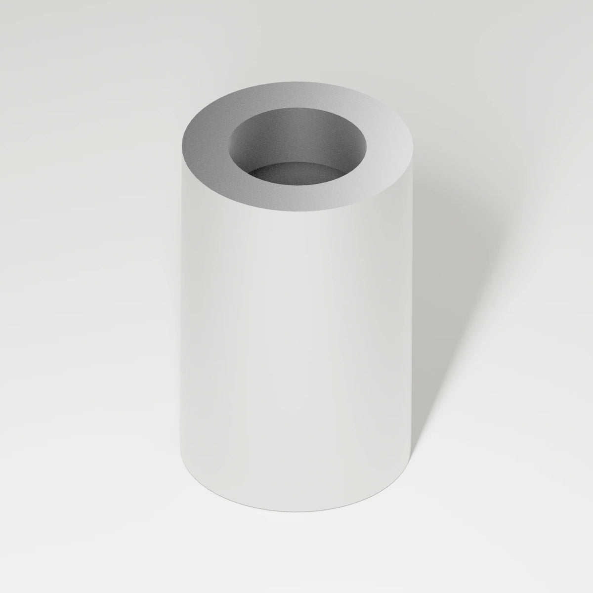 M1 Internal Chamber — Platinum, three quarter view