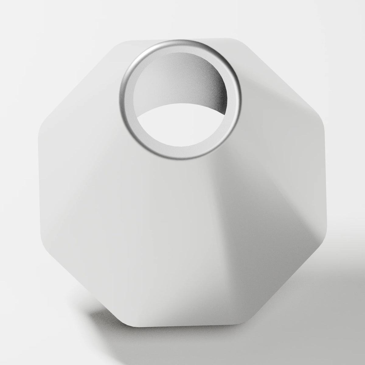 M1 Mouth Piece — Platinum, top view