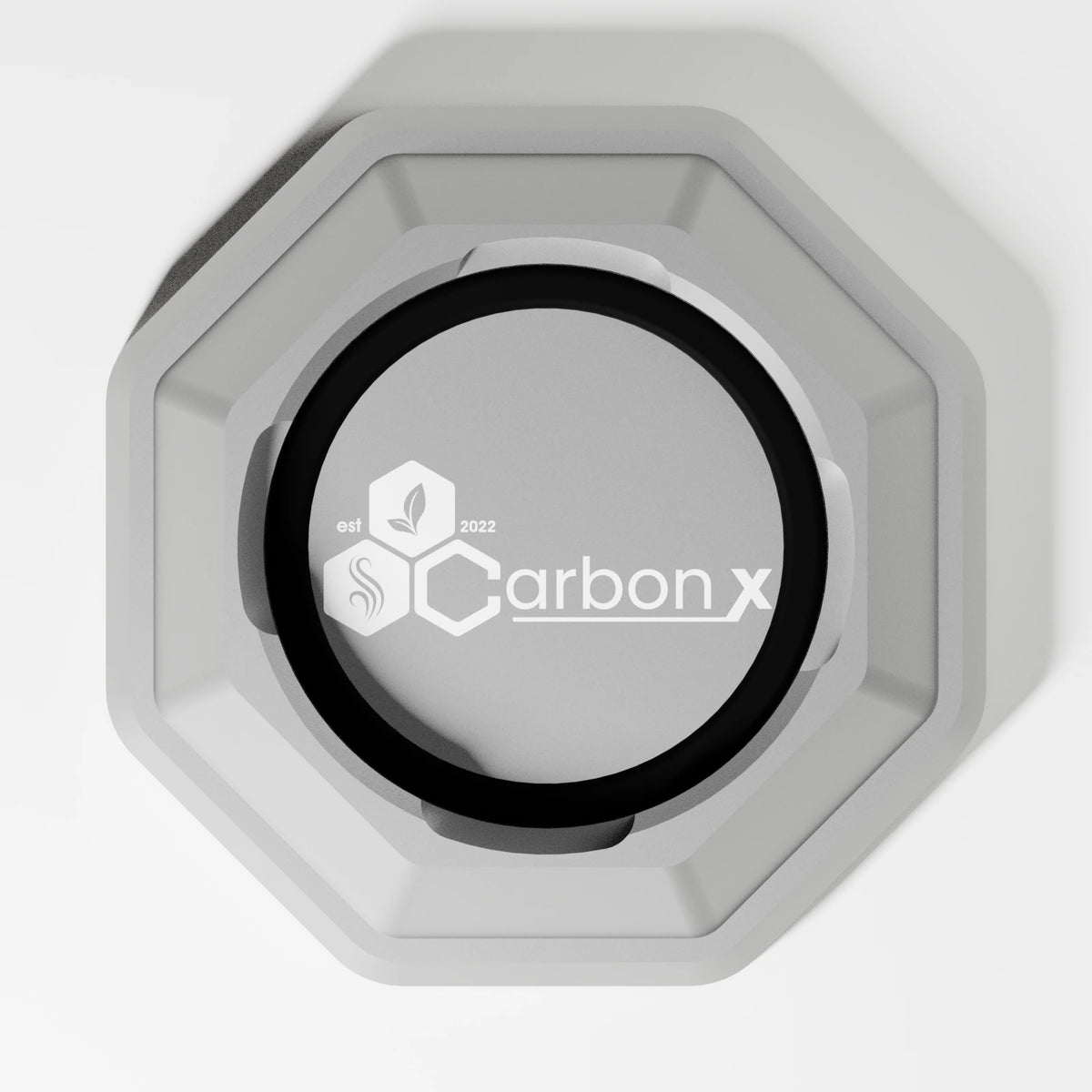 M2 Base Plate — Platinum, top view
