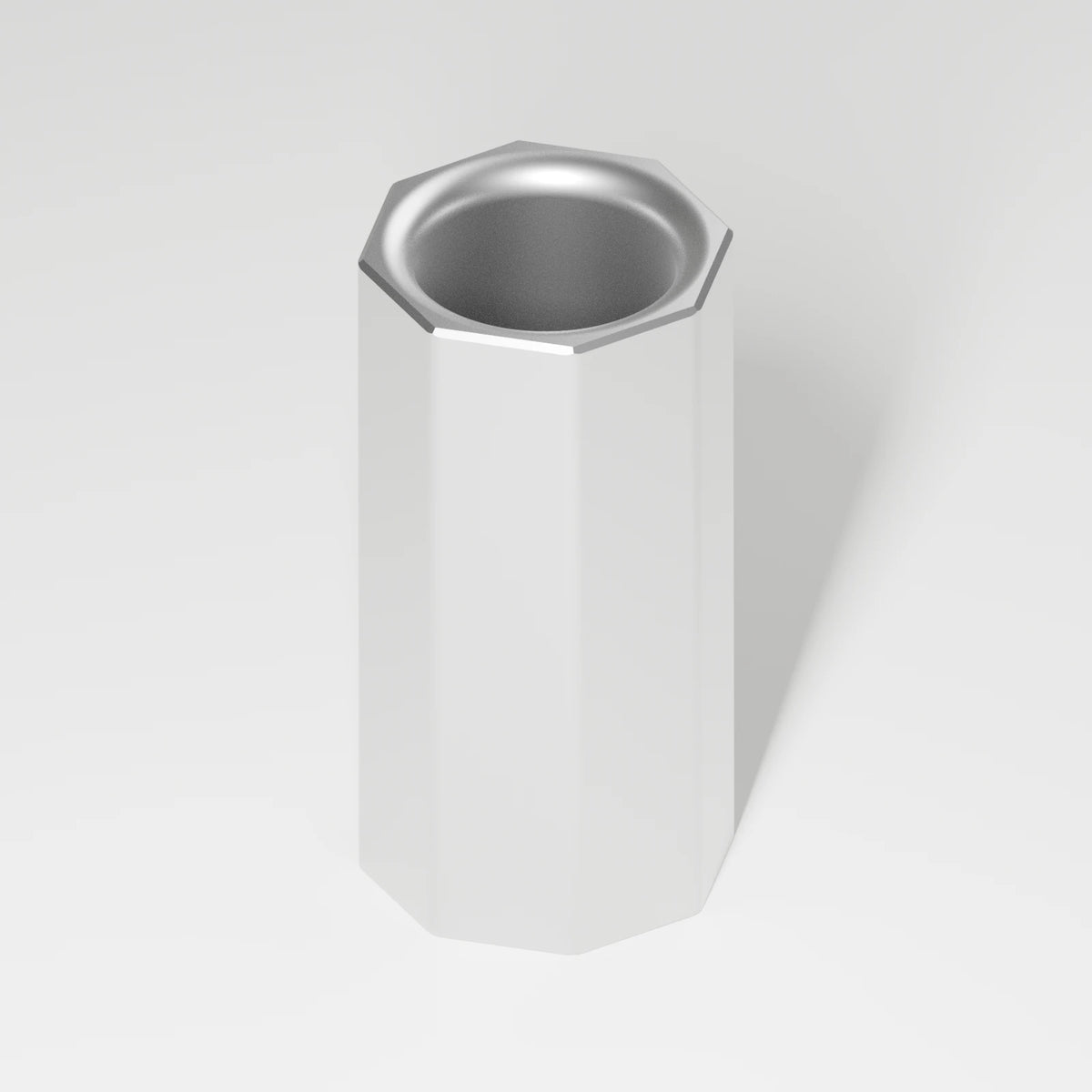 M2/M3 XL Mouthpiece — Platinum, three quarter view