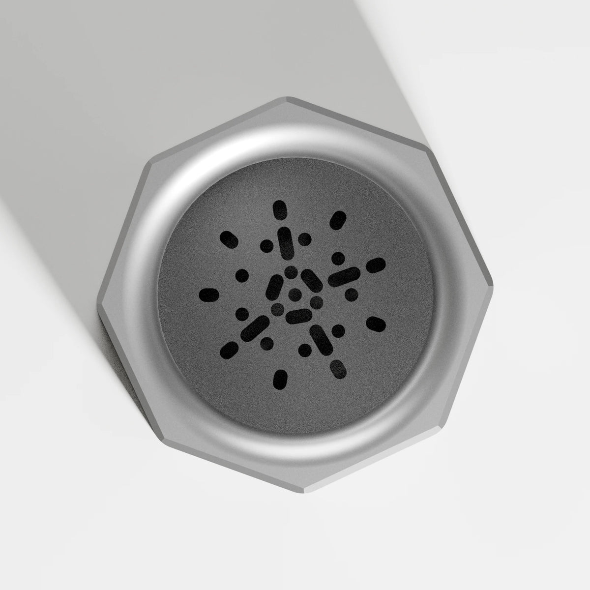 M2/M3 XL Mouthpiece — Platinum, top view