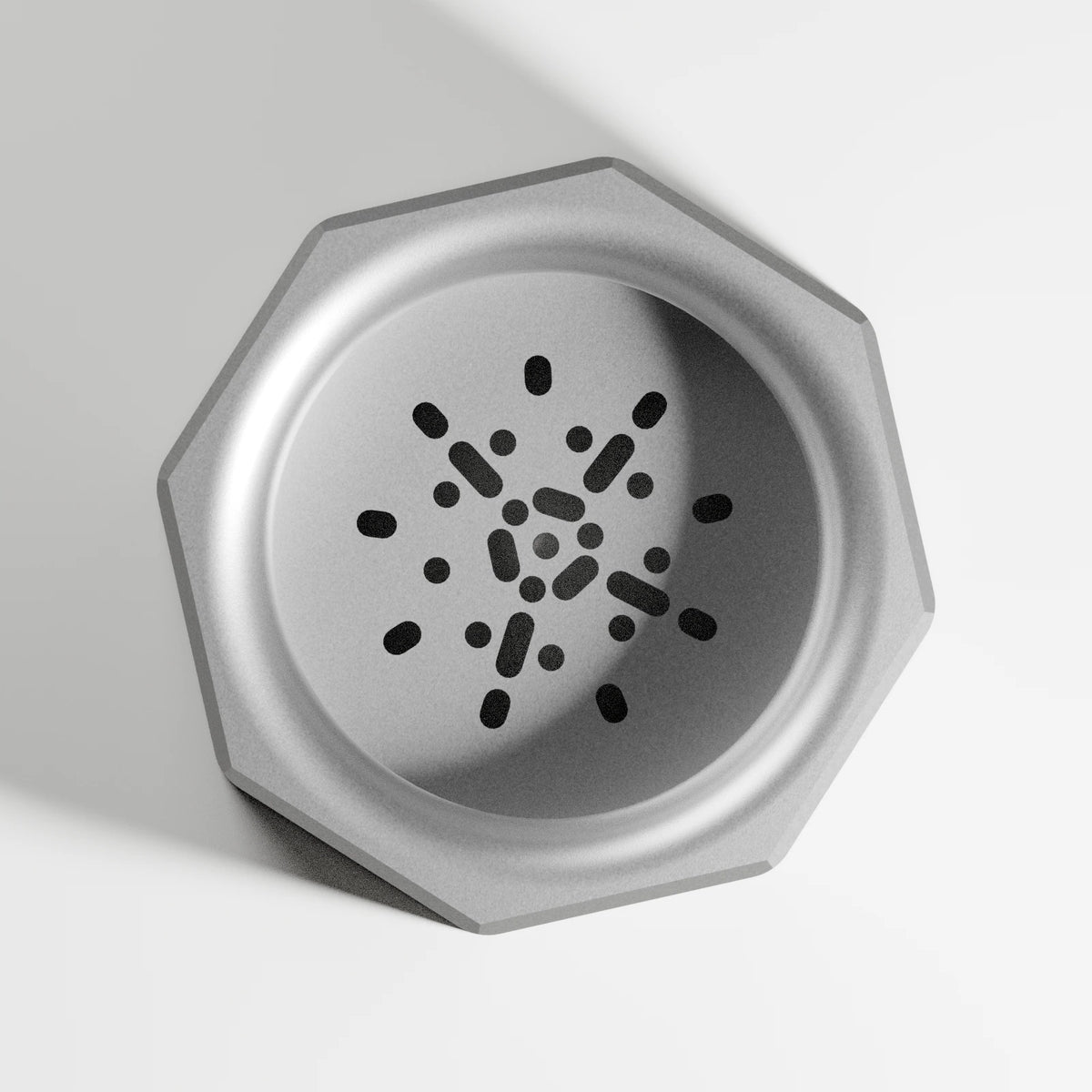 M2/M3 Mouthpiece — Platinum, top view