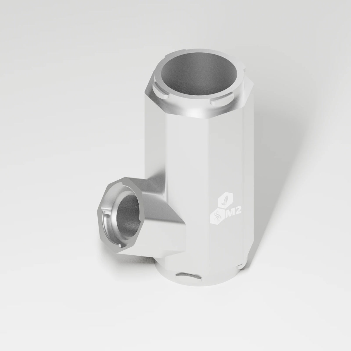 M2 Water Chamber — Platinum, three quarter view