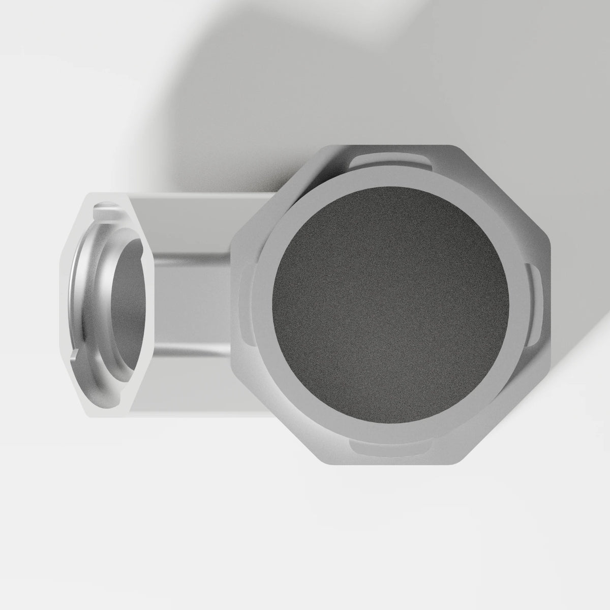 M2 Water Chamber — Platinum, top view