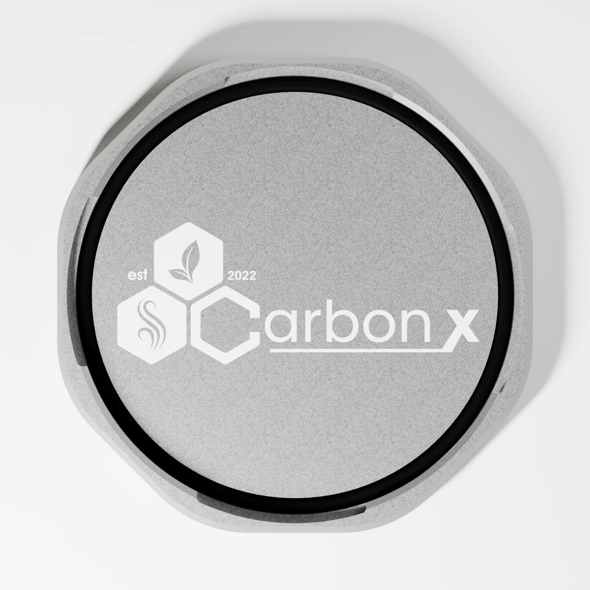 M3 Base Plate — Platinum, top view