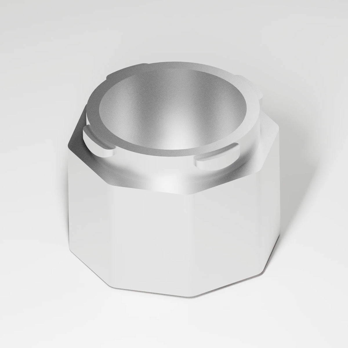 M2/M3 Small Chamber — Platinum, three quarter view
