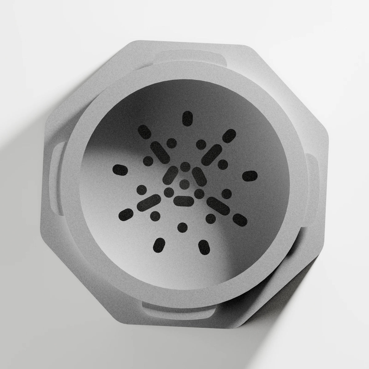 M2/M3 Small Chamber — Platinum, top view