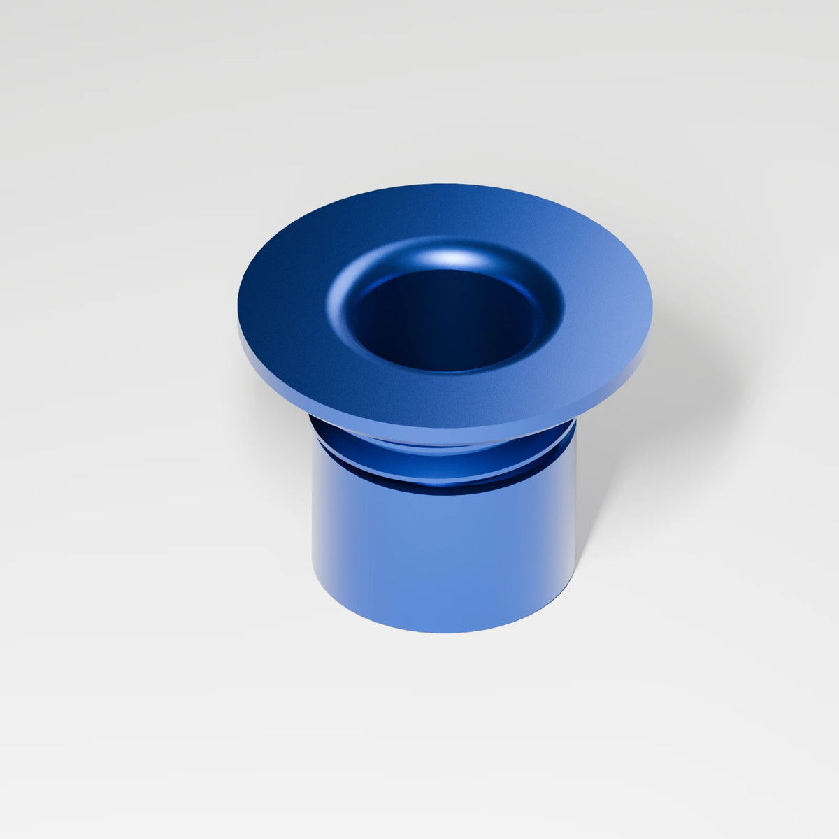 14mm M Series Carb Adapter — Sapphire, three quarter view