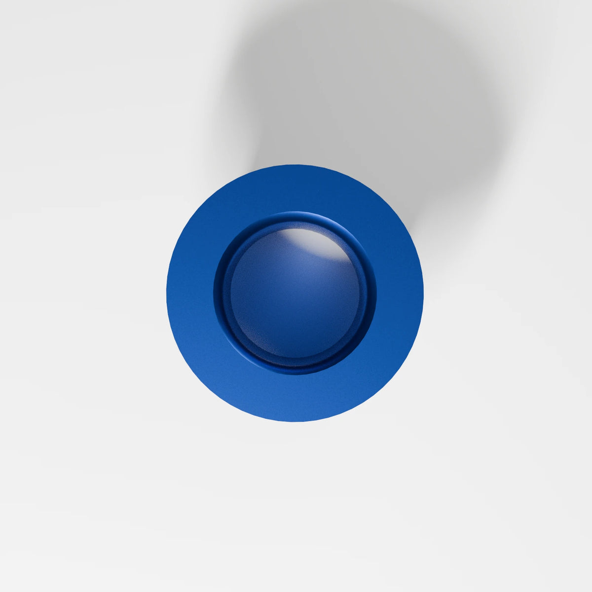 18mm M Series Carb Adapter — Sapphire, top view